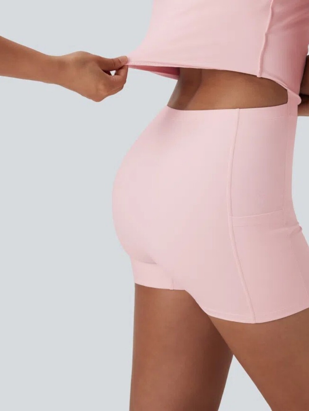 HALARA Pale Pink Easy Peezy Tennis Dress - Picture 3 of 12
